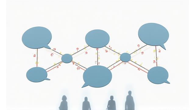 Diagram illustrating effective communication channels and feedback loops
