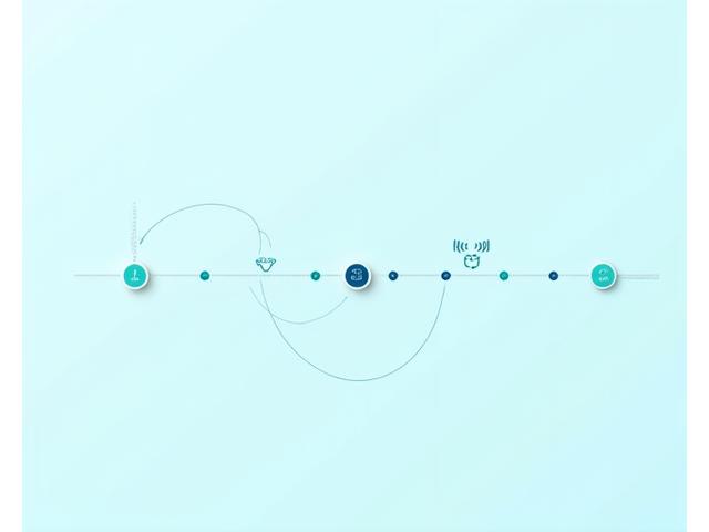 Diagram representing a structured five-step coaching process