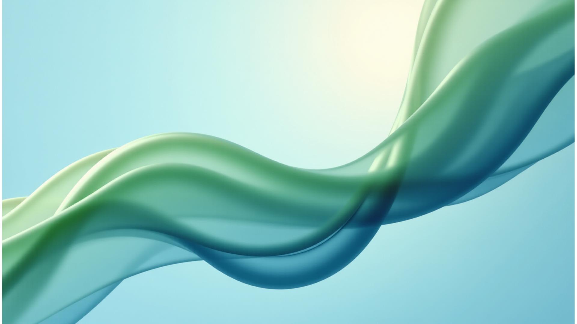Abstract depiction of two corporate entities merging, with clear lines of growth and synergy, bathed in light.
